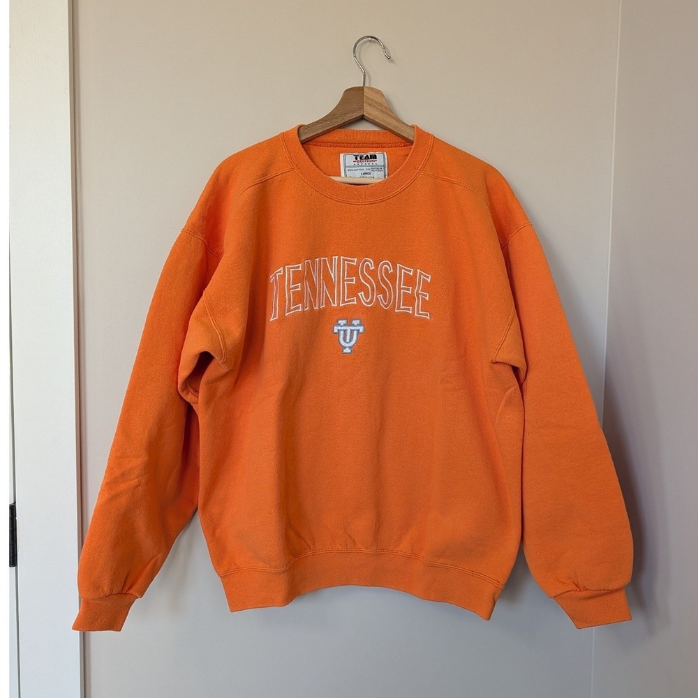 Vintage Tennessee Vols Embroidered Unisex‎ Crewneck sweatshirt large Retro 90s